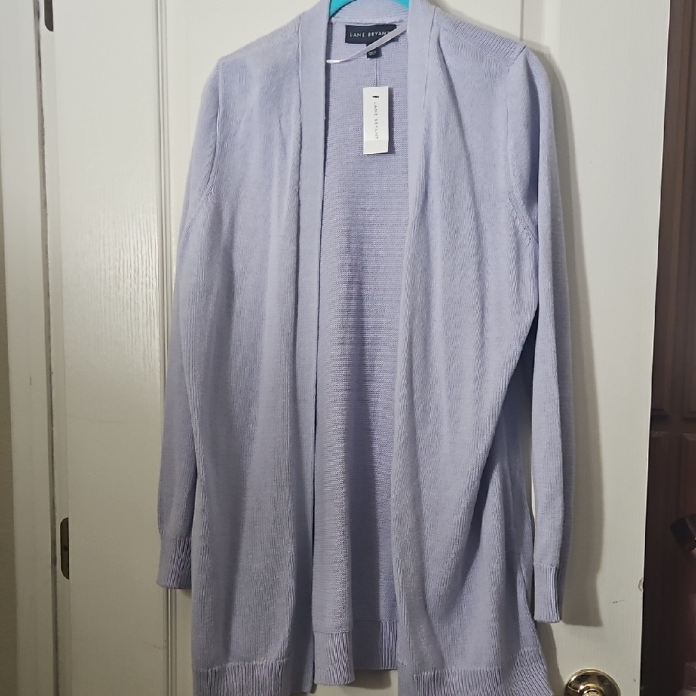 Lane Bryant Women's Light Purple Sweater